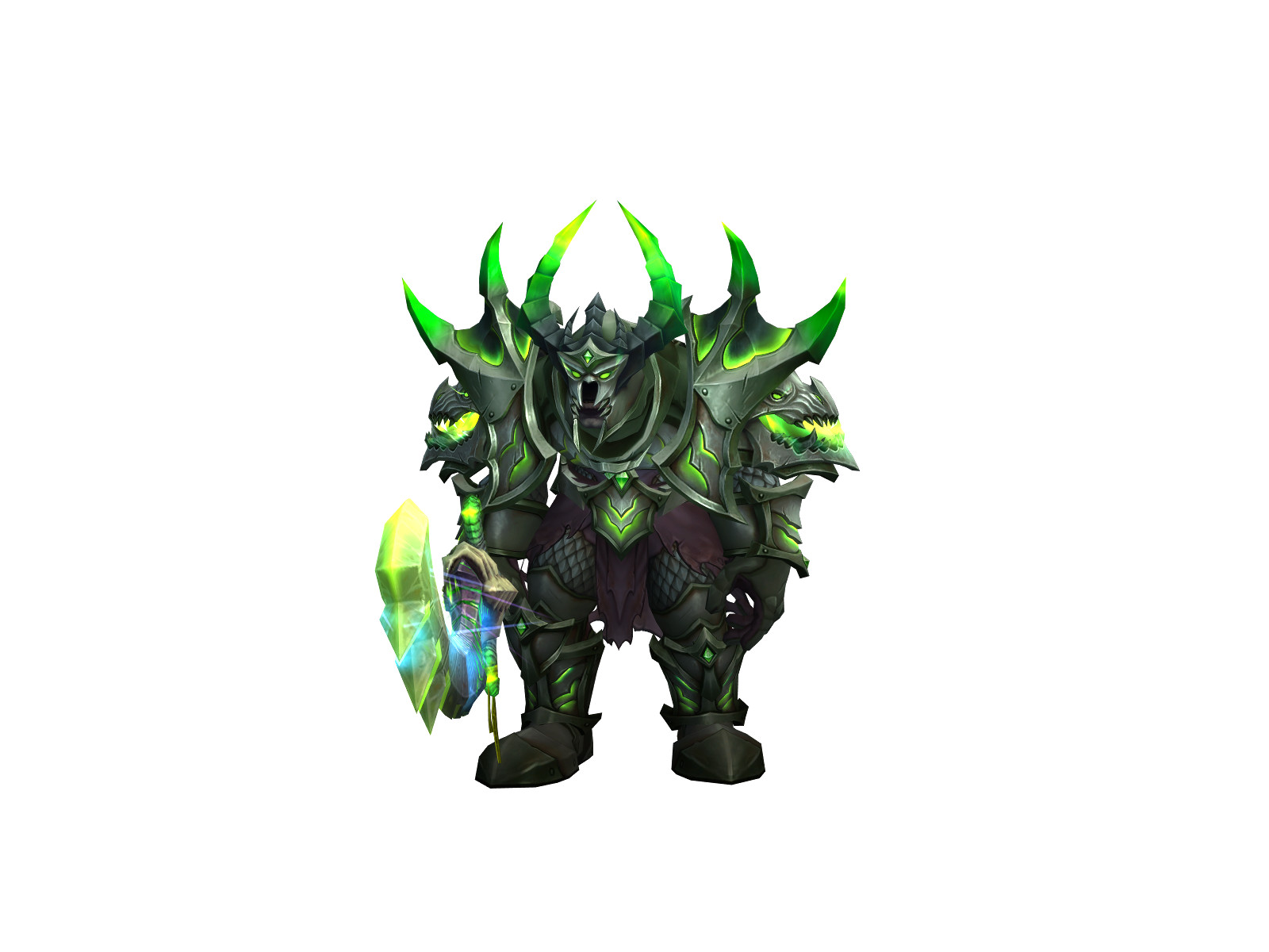 Malthaêl 3D character render