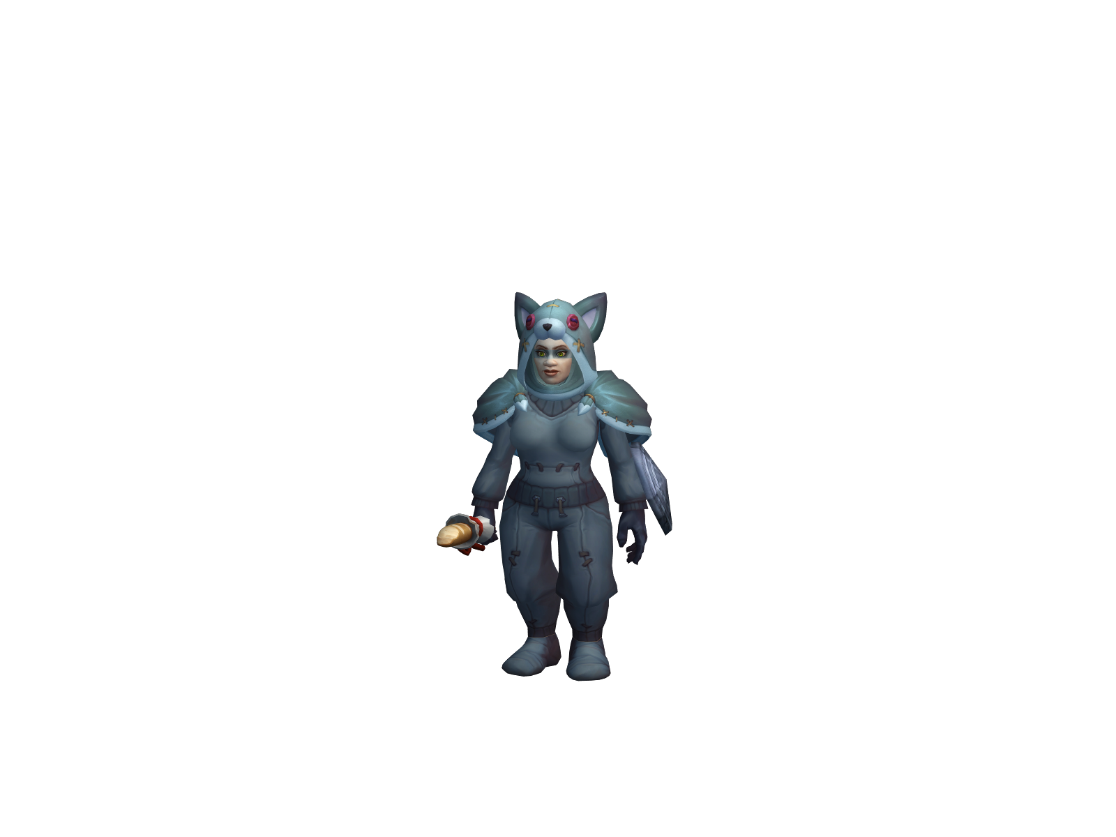 Shamtoes 3D character render