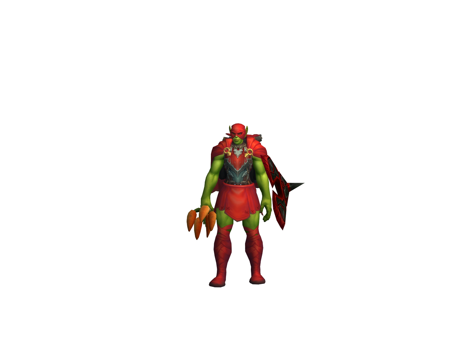 Simada 3D character render