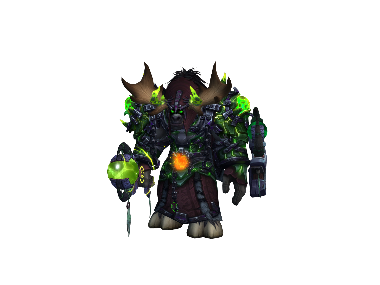 Blacknwack 3D character render