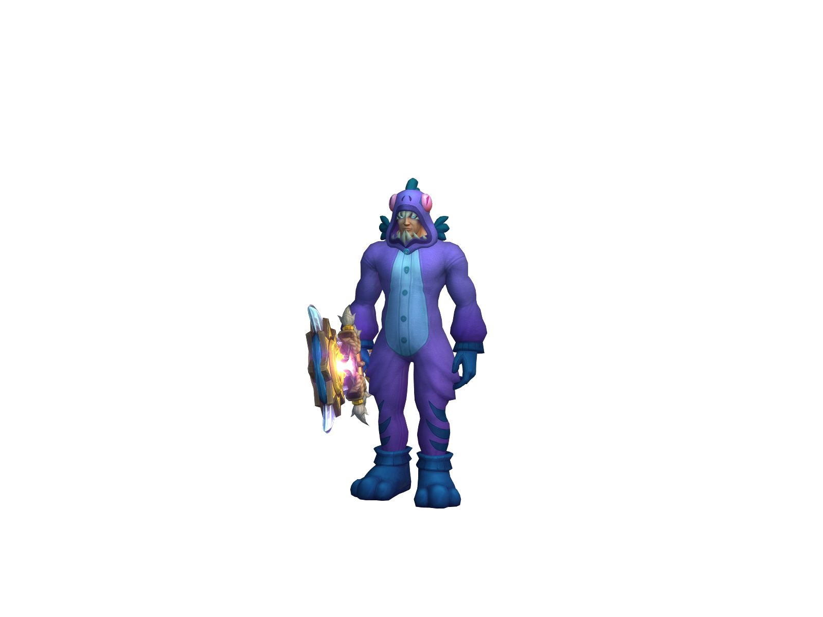 Gillery 3D character render