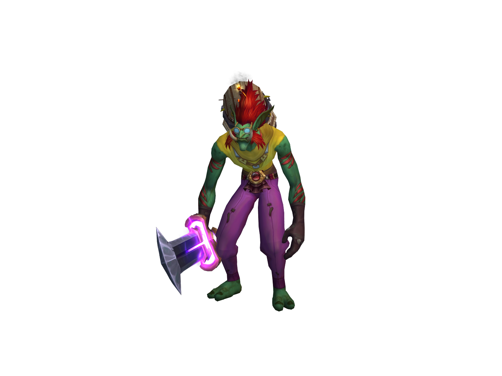 Verpan 3D character render