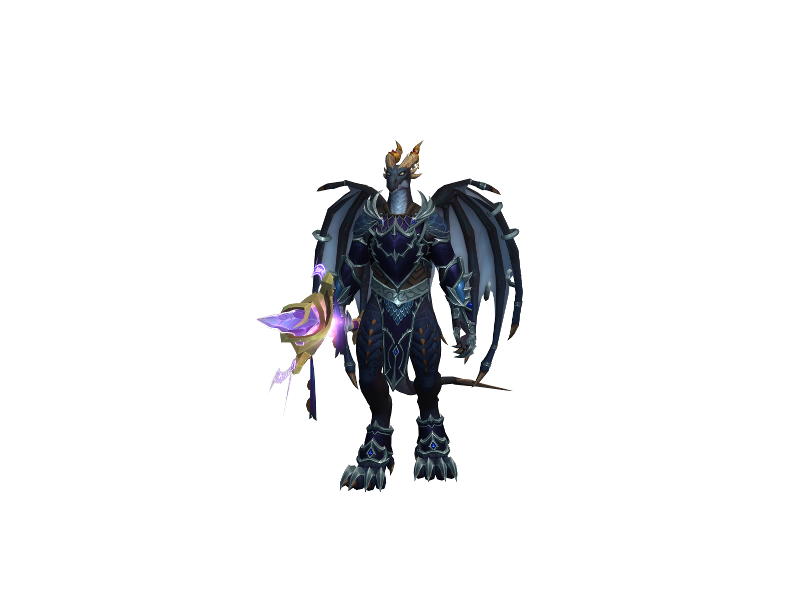 Infernodrake 3D character render