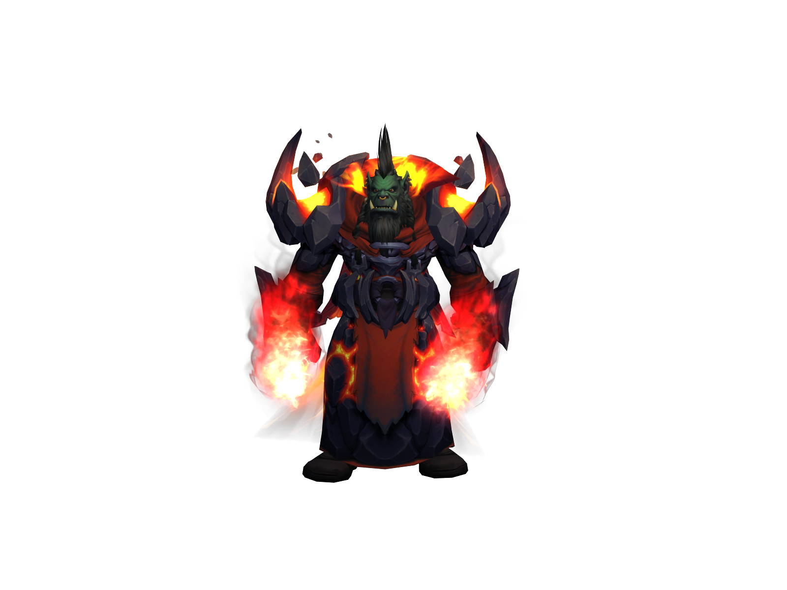 Shamflu 3D character render