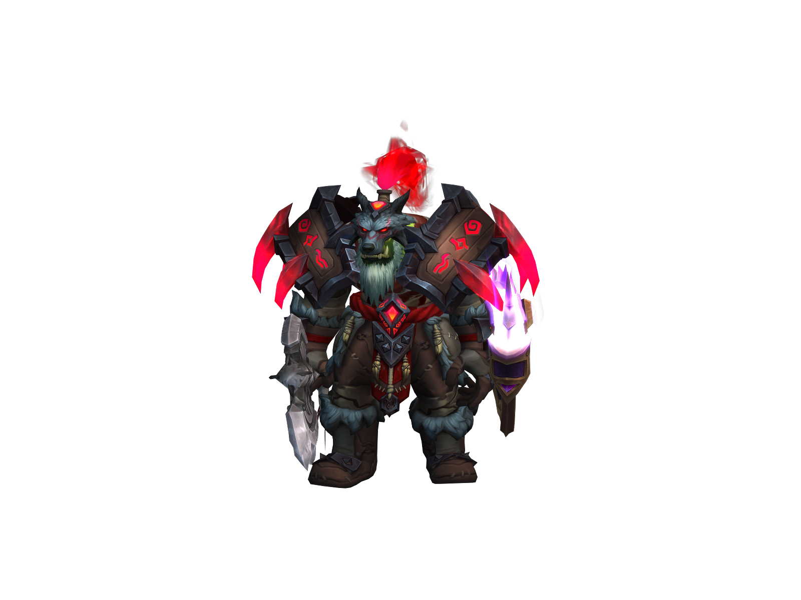 Heretoshear 3D character render