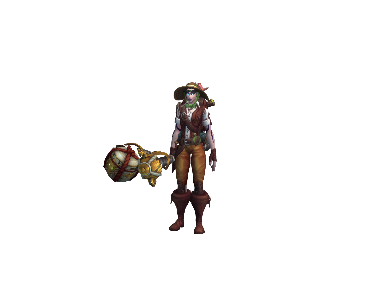 Pãradisso 3D character render