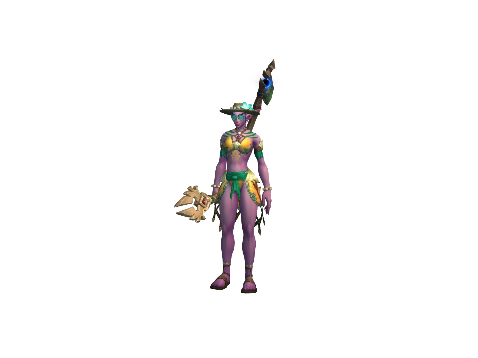 Naishen 3D character render
