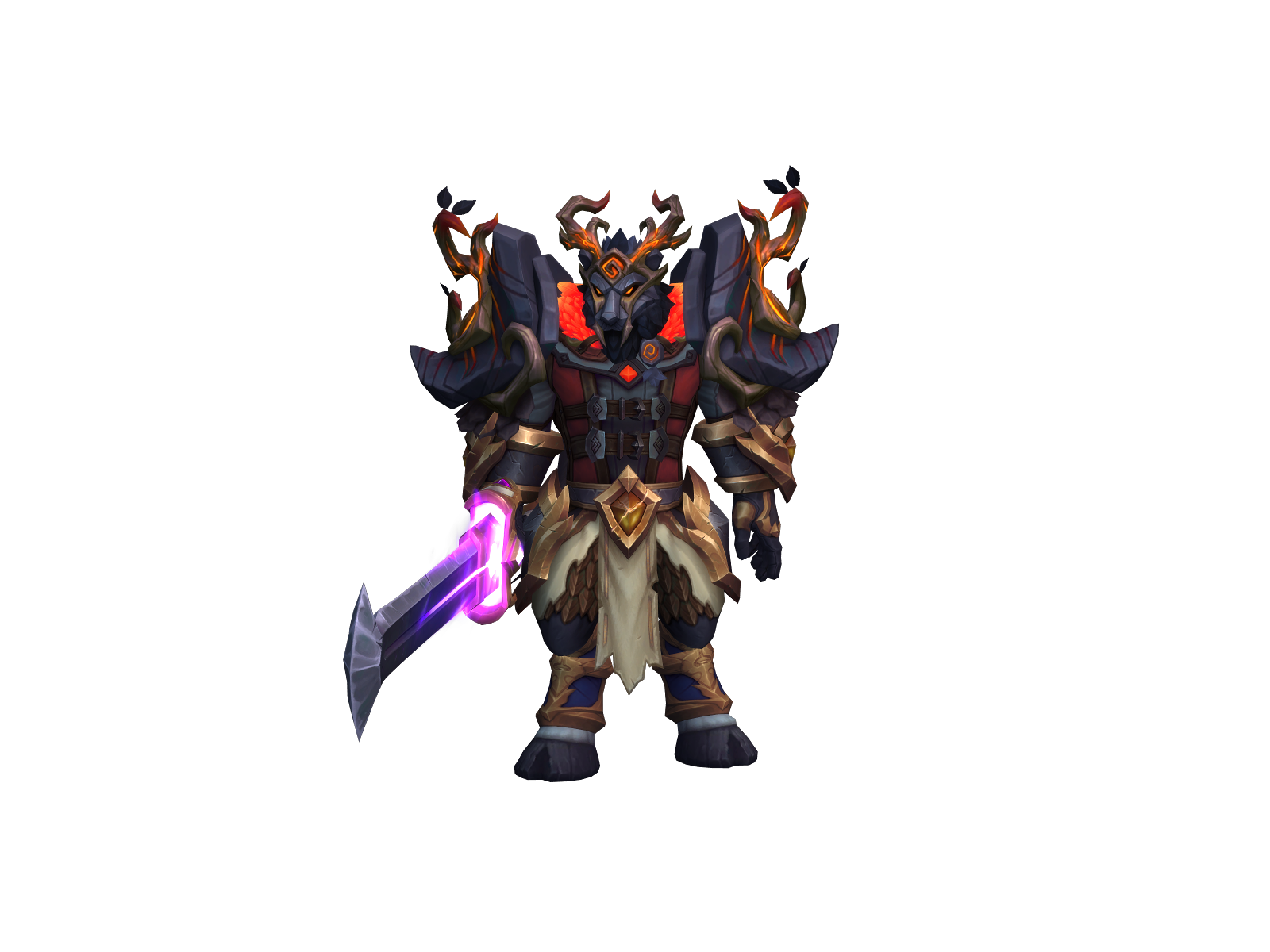 Layonpaws 3D character render