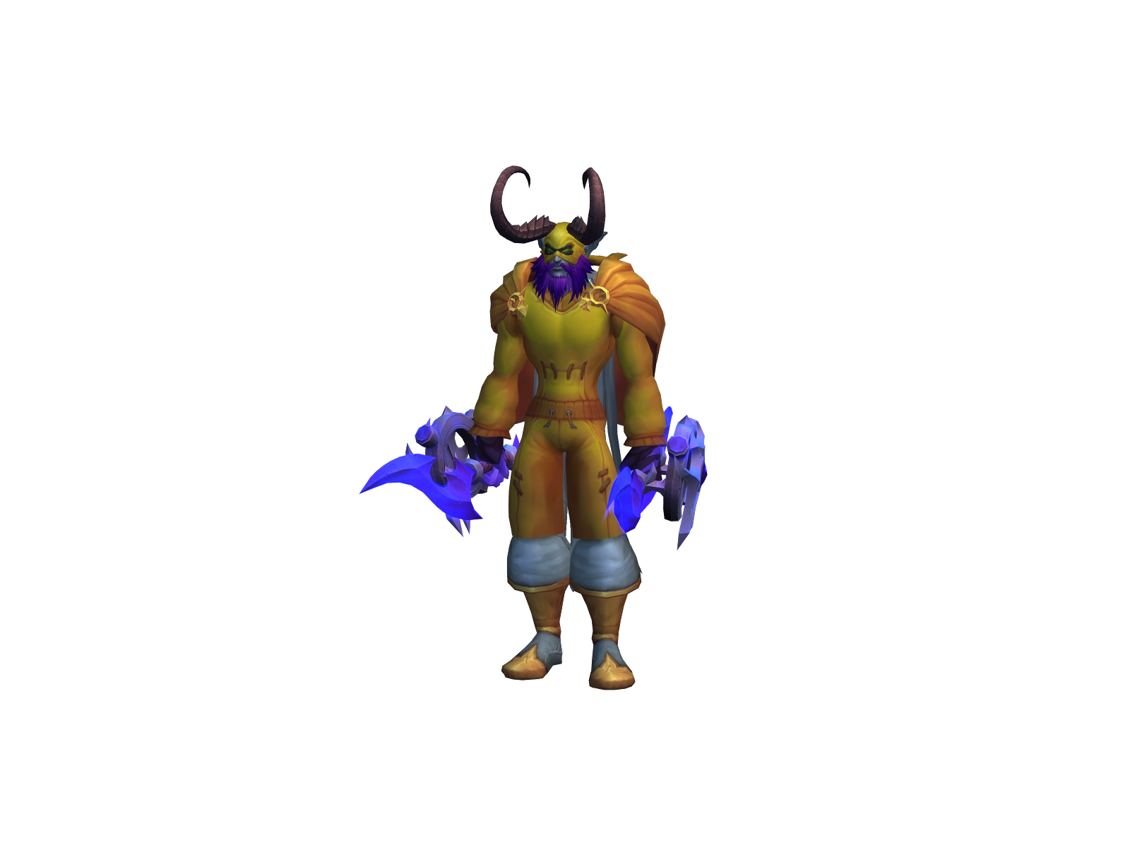 Manncho 3D character render