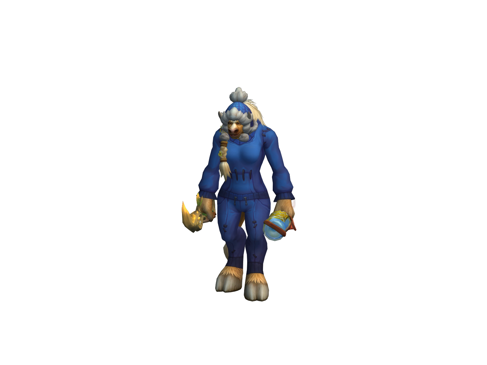Freshapeach 3D character render