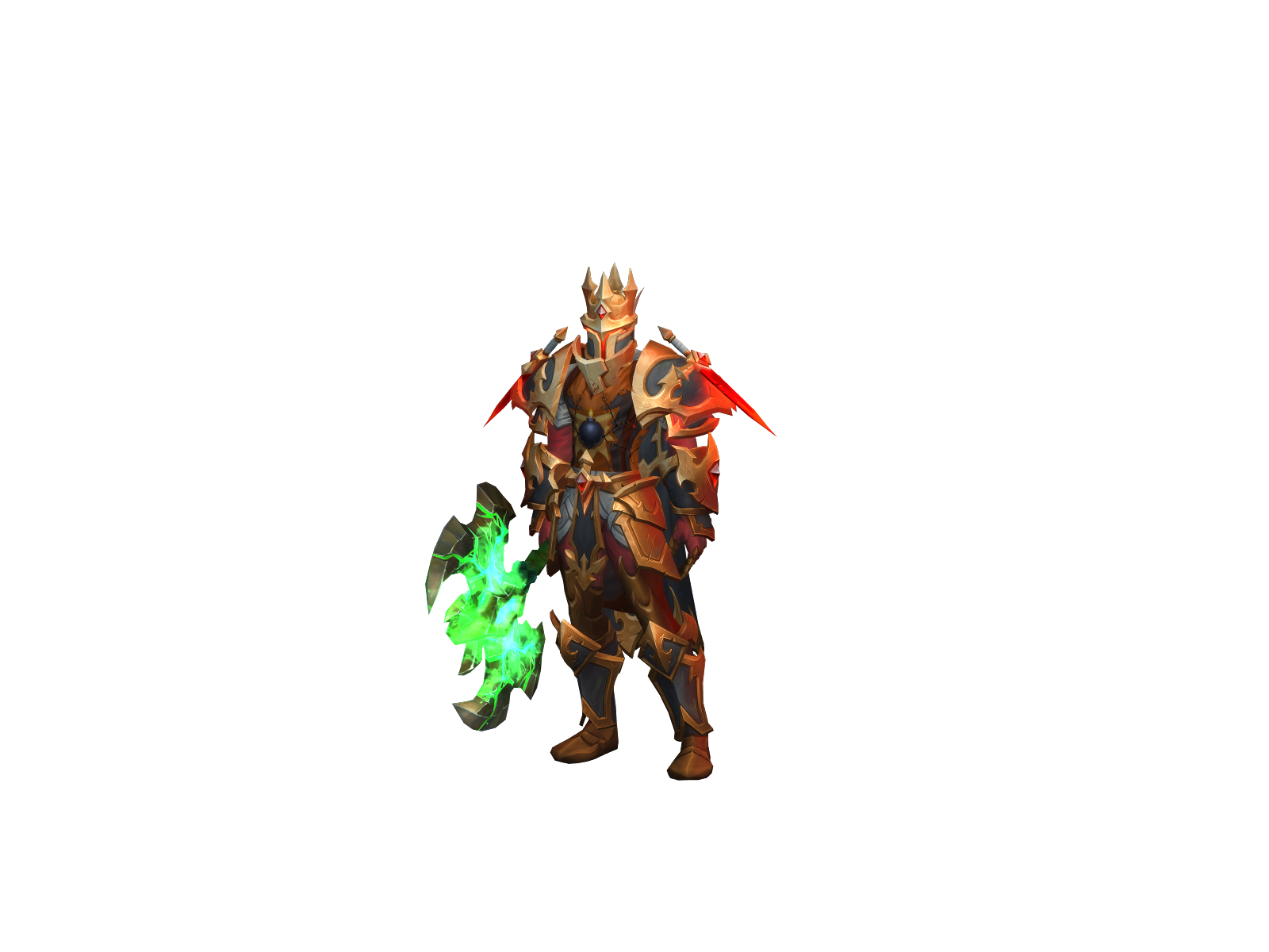Zelster 3D character render
