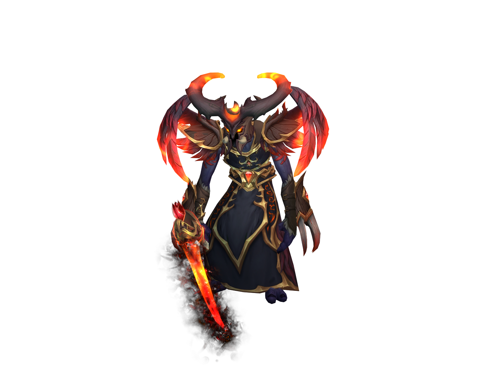 Deáthflap 3D character render