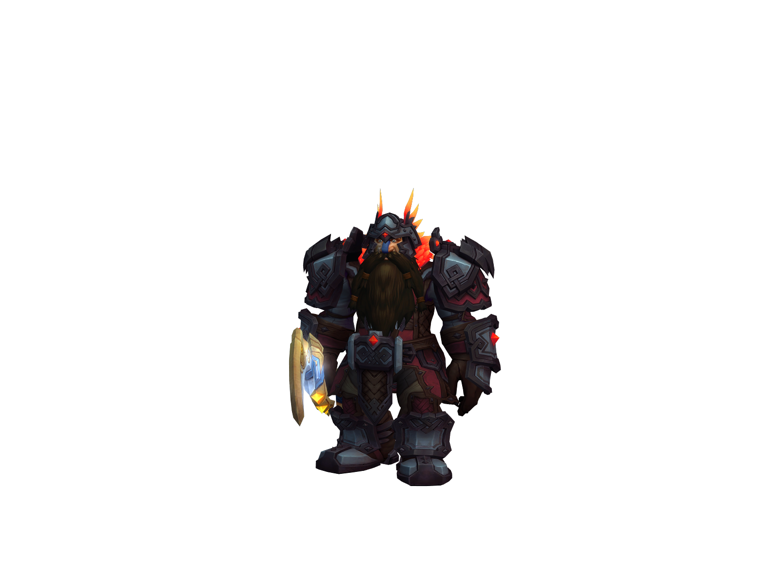 Rothrax 3D character render
