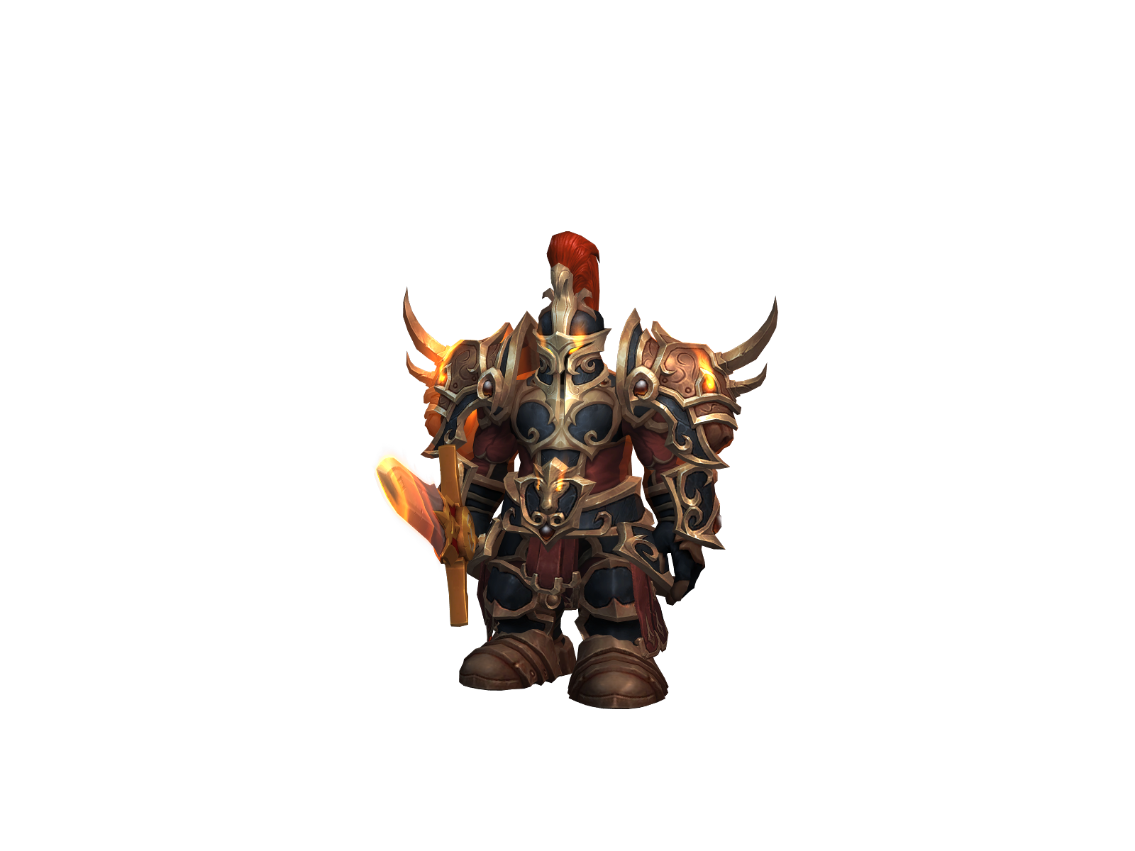 Hølyshyte 3D character render