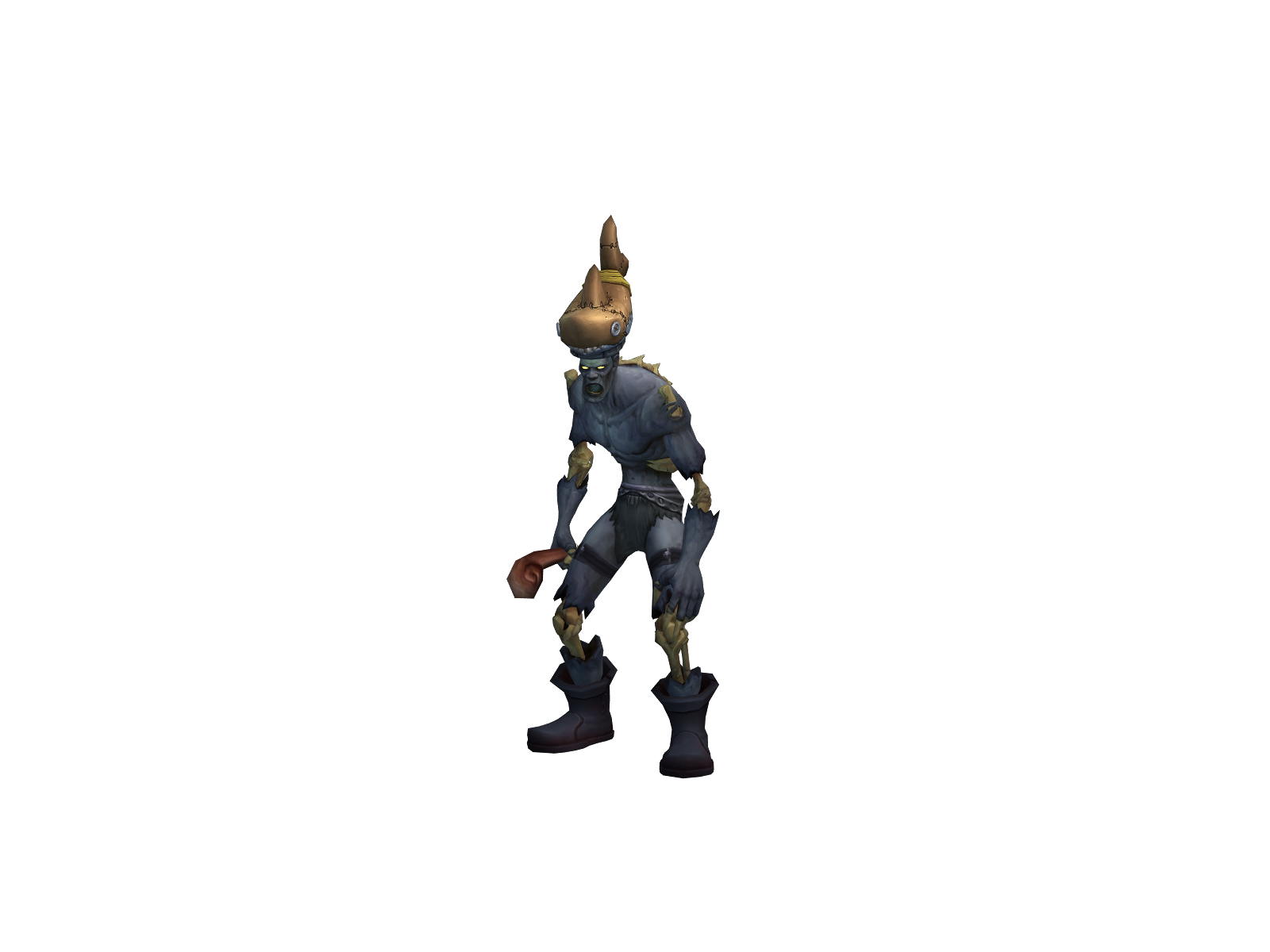 Jabawack 3D character render