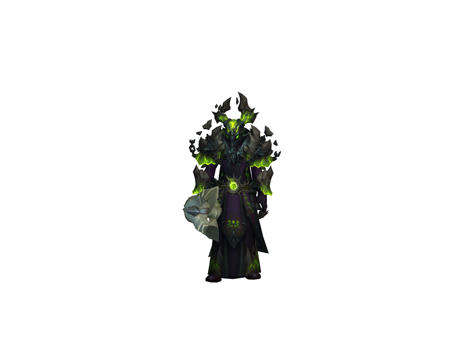 Xargeras 3D character render