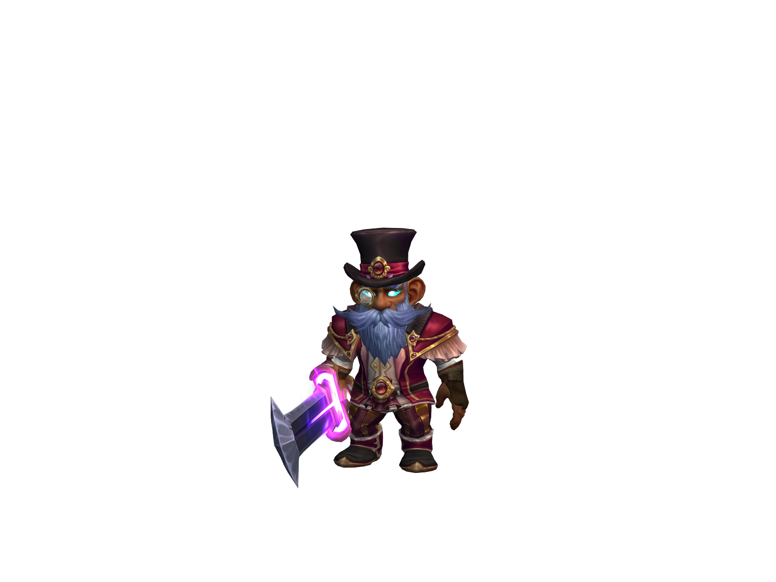 Gannibar 3D character render