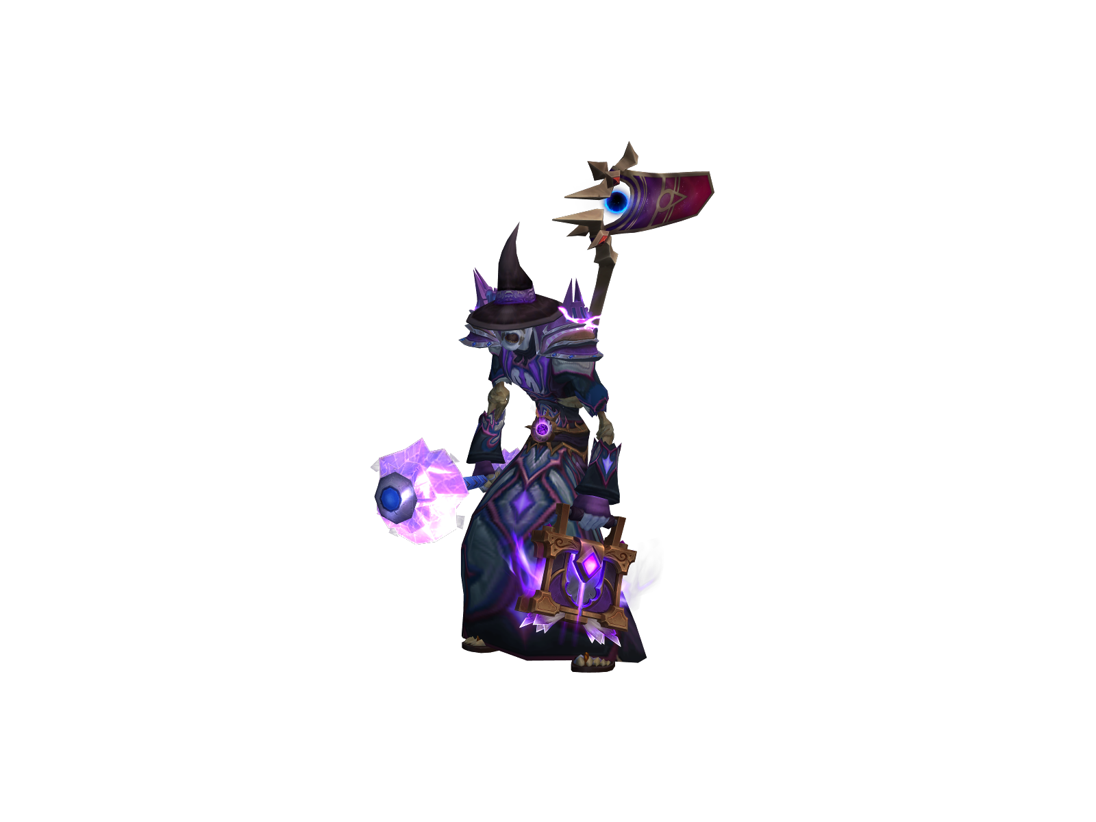 Casioak 3D character render