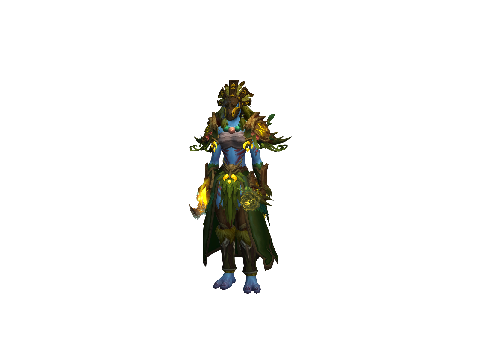 Pikells 3D character render