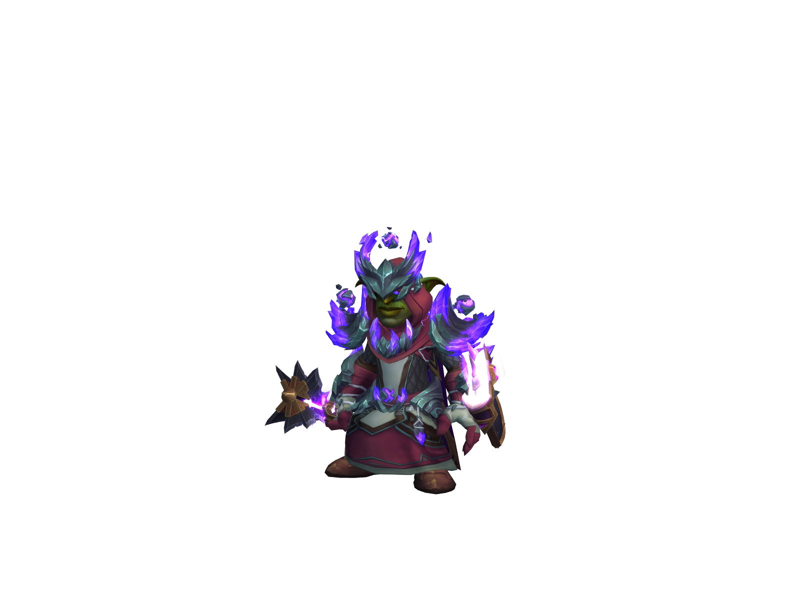 Pozcaster 3D character render