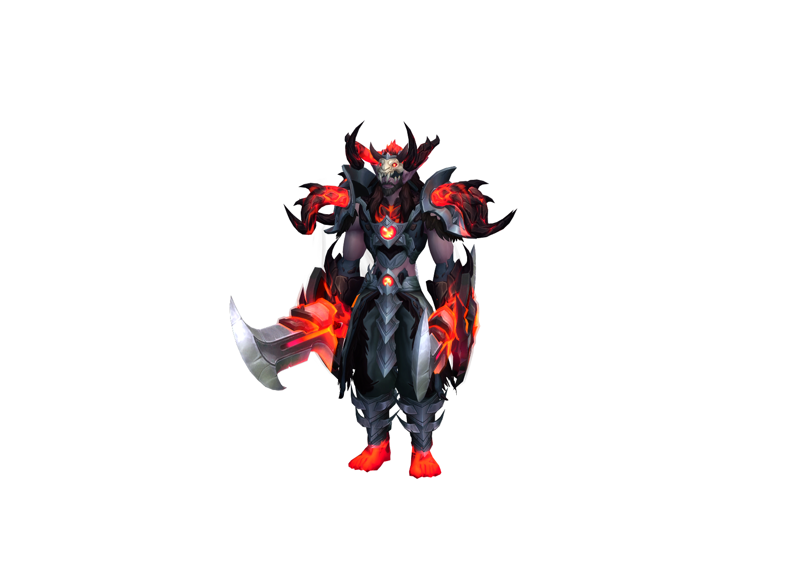 Heretodevour 3D character render