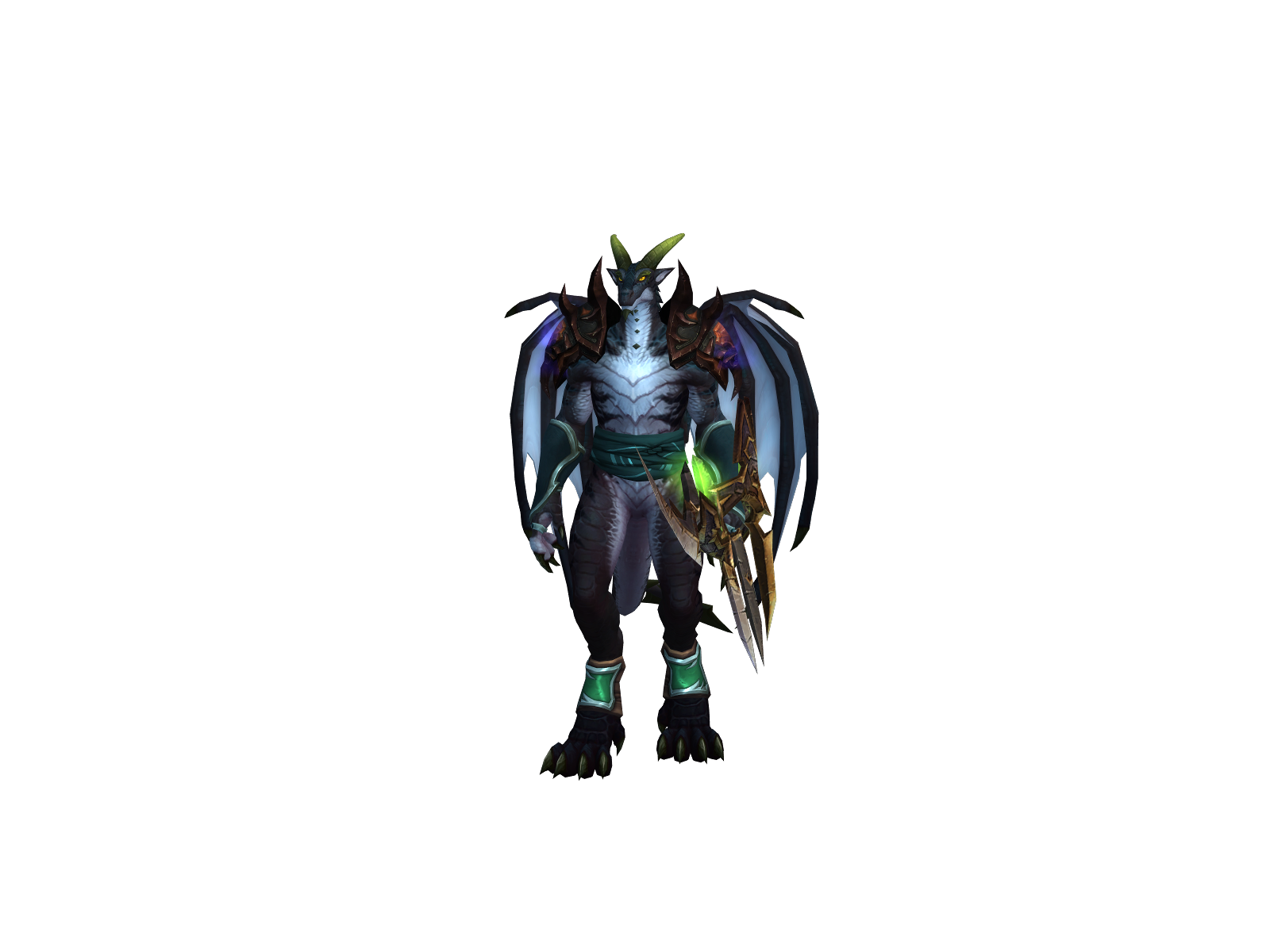 Atragos 3D character render