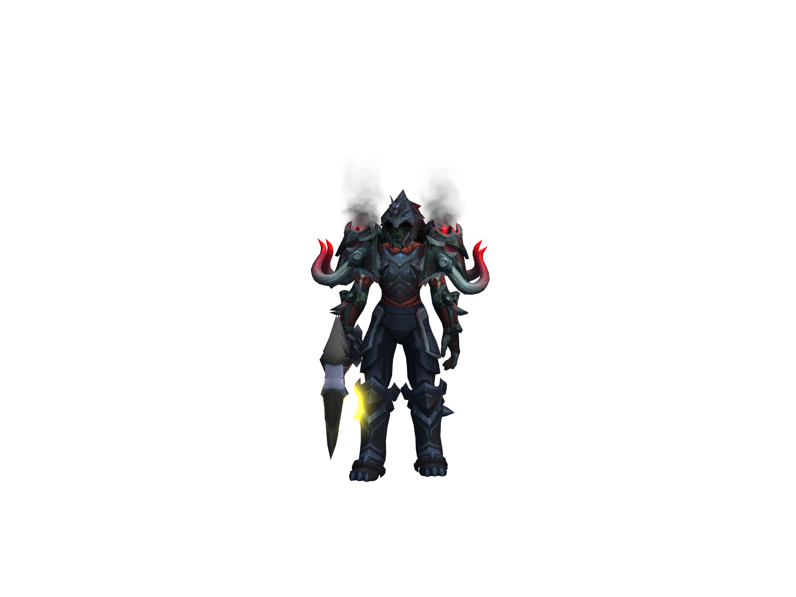 Itachei 3D character render