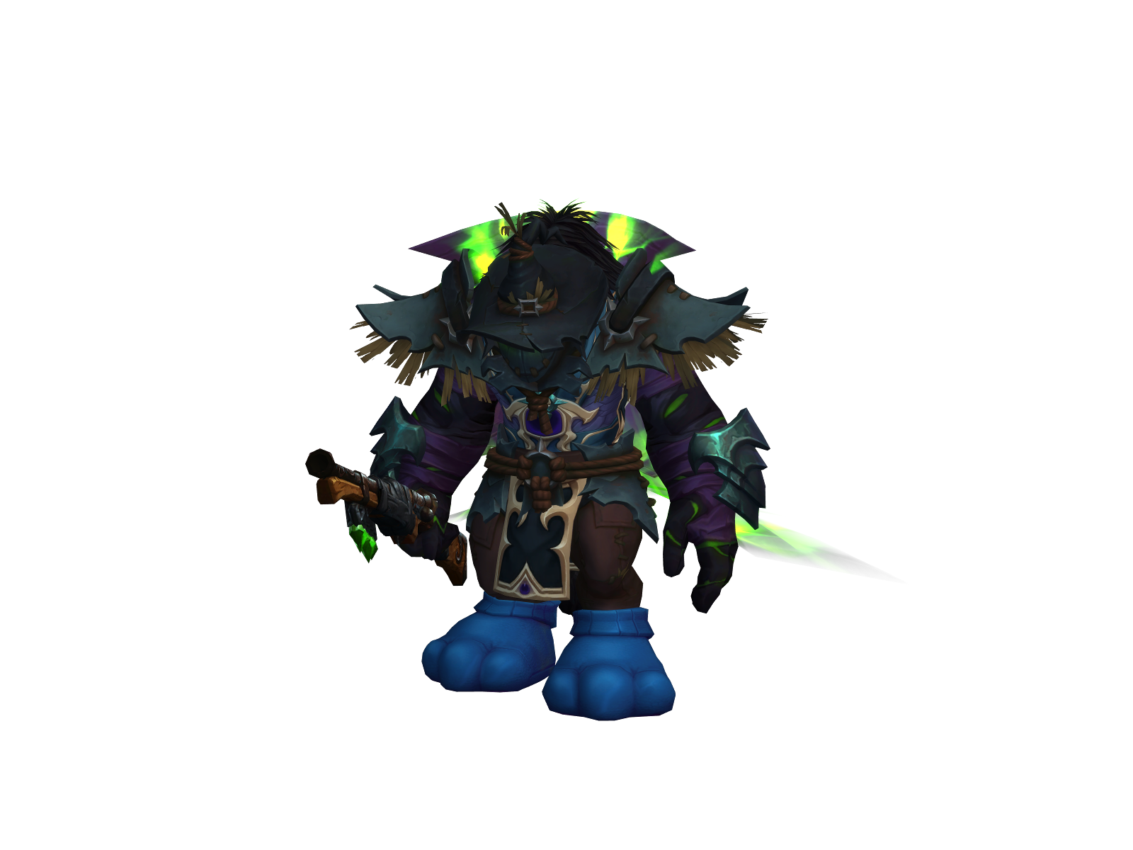 Grèshník 3D character render