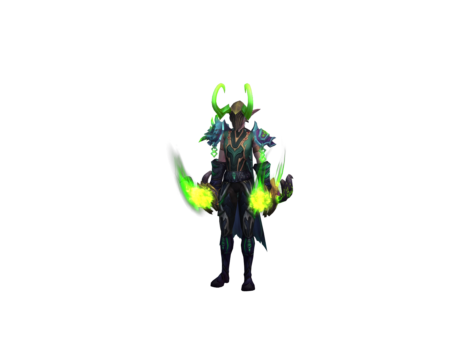 Winterless 3D character render