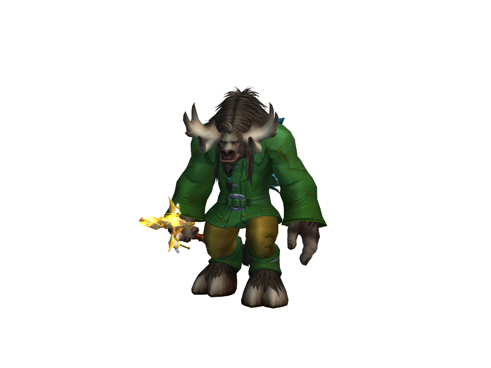 Bawkley 3D character render