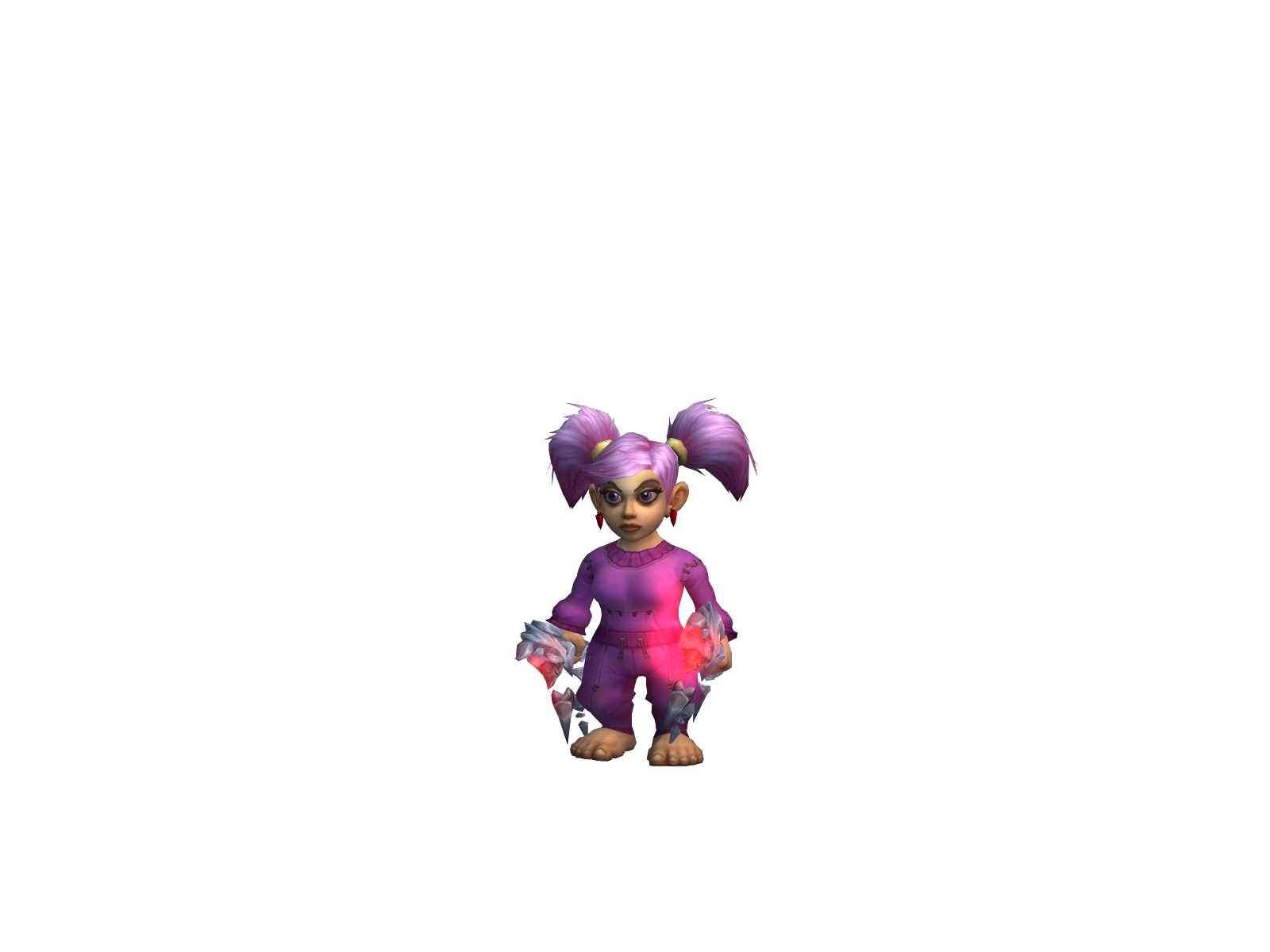Ahlew 3D character render