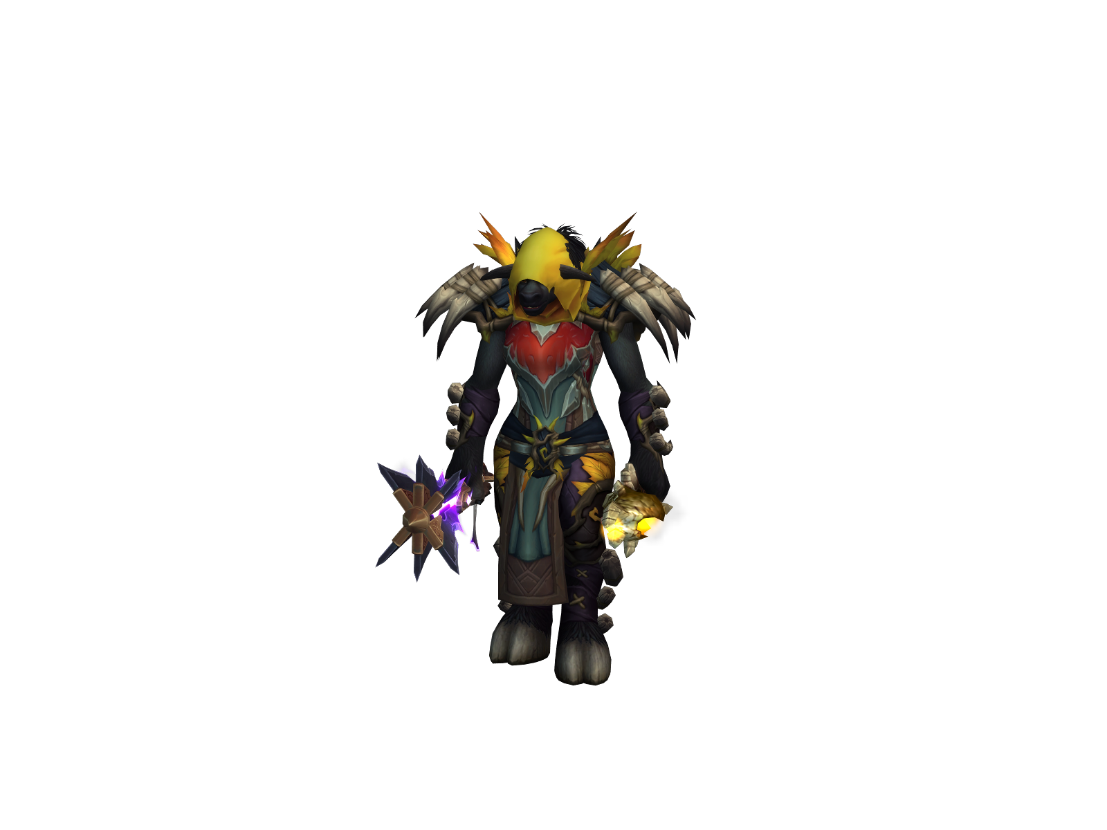 Adamdru 3D character render
