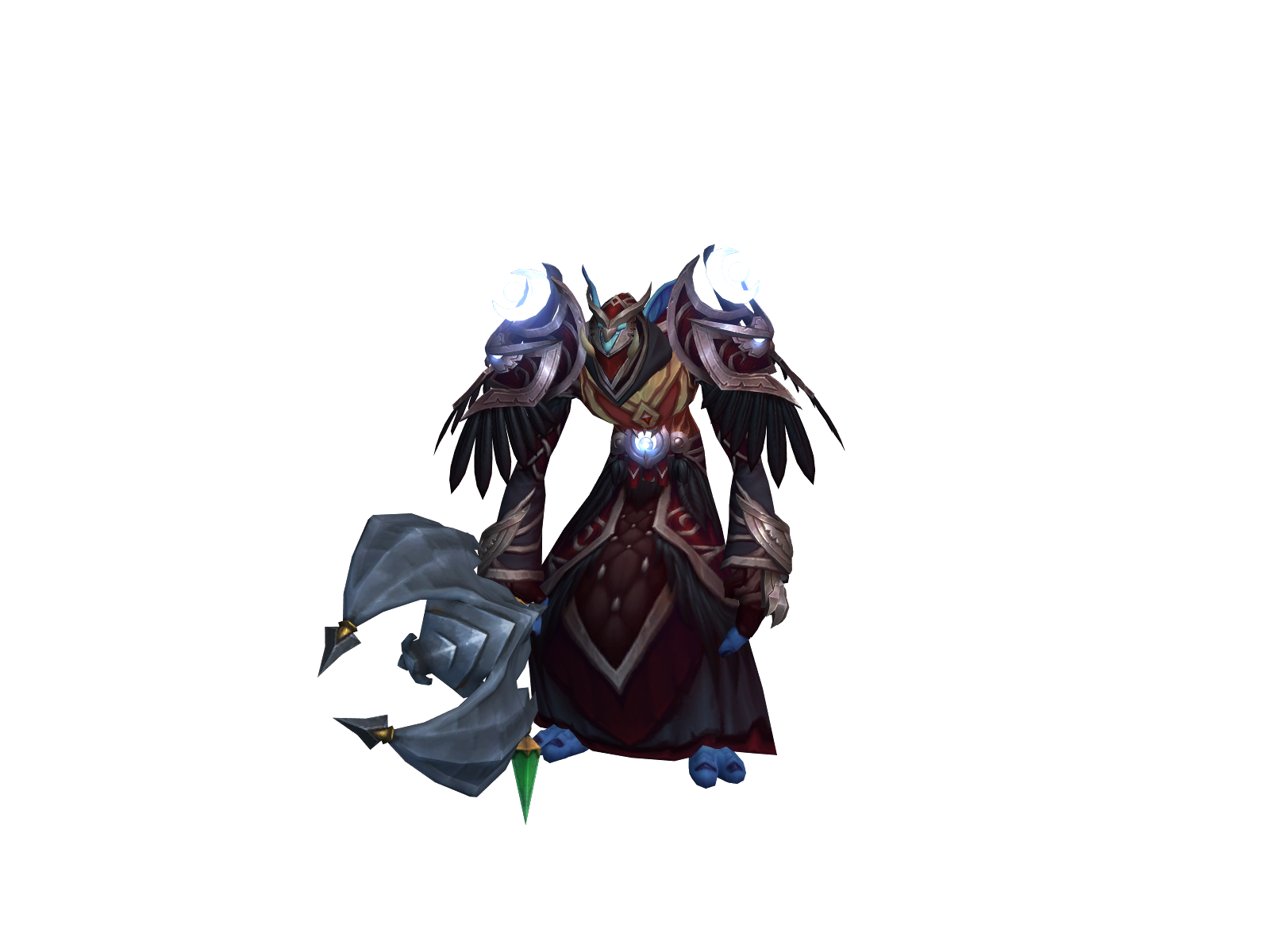 Dortbrelzlok 3D character render