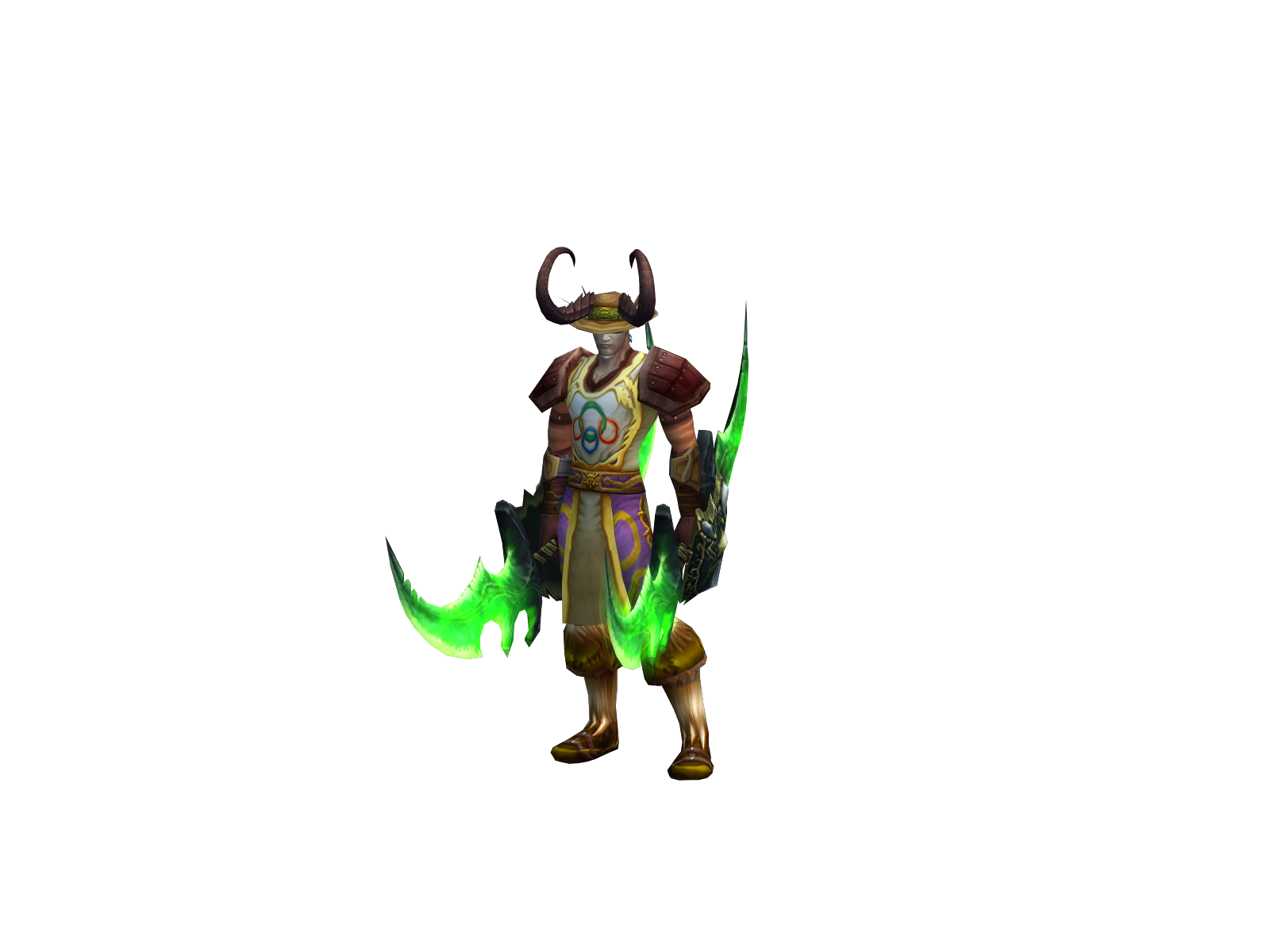 Skylínes 3D character render