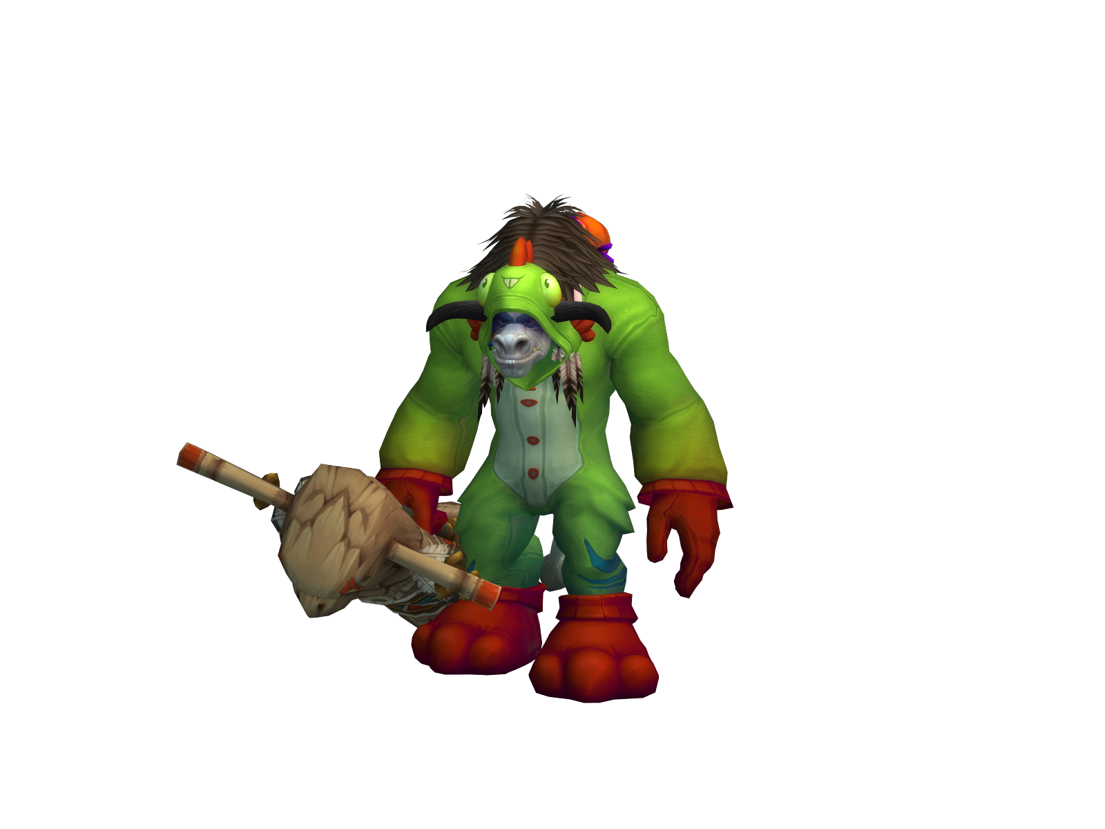 Bröccoli 3D character render