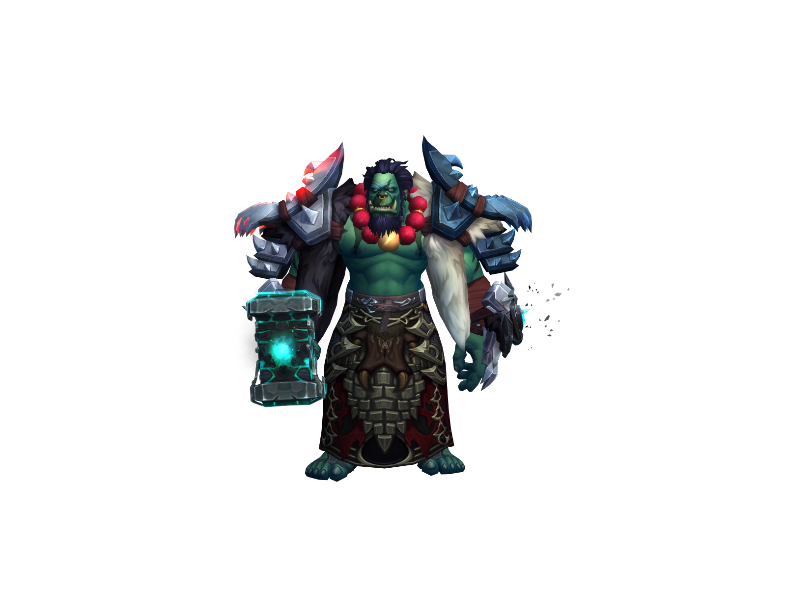 Mastlau 3D character render