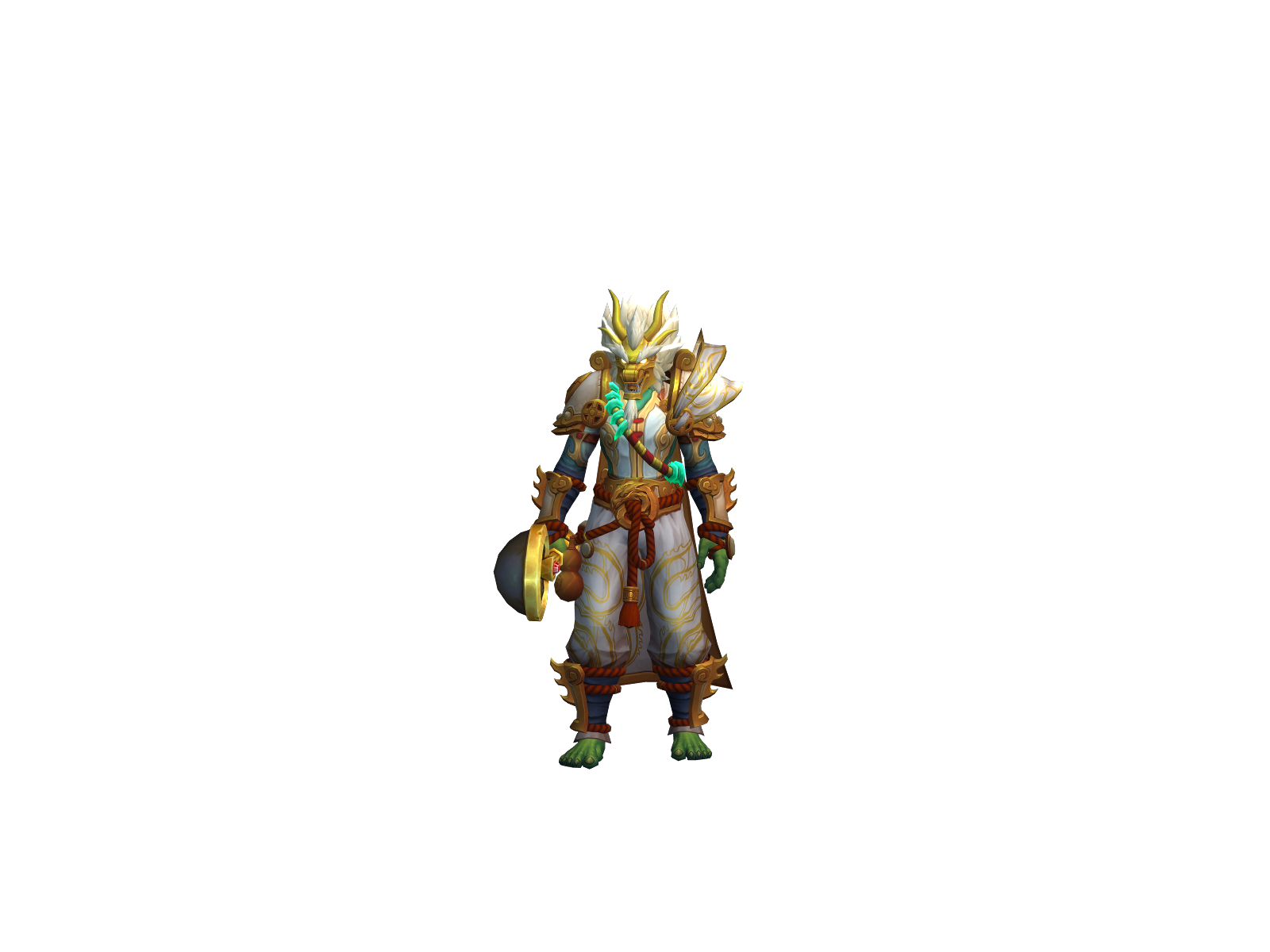 Gaudchi 3D character render