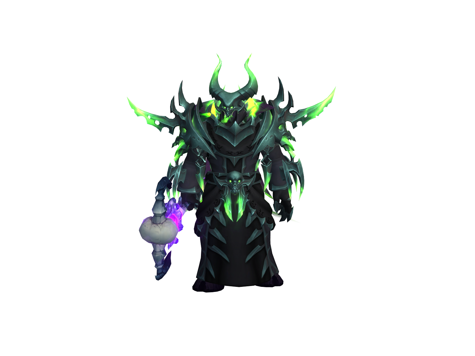 Obsimian 3D character render