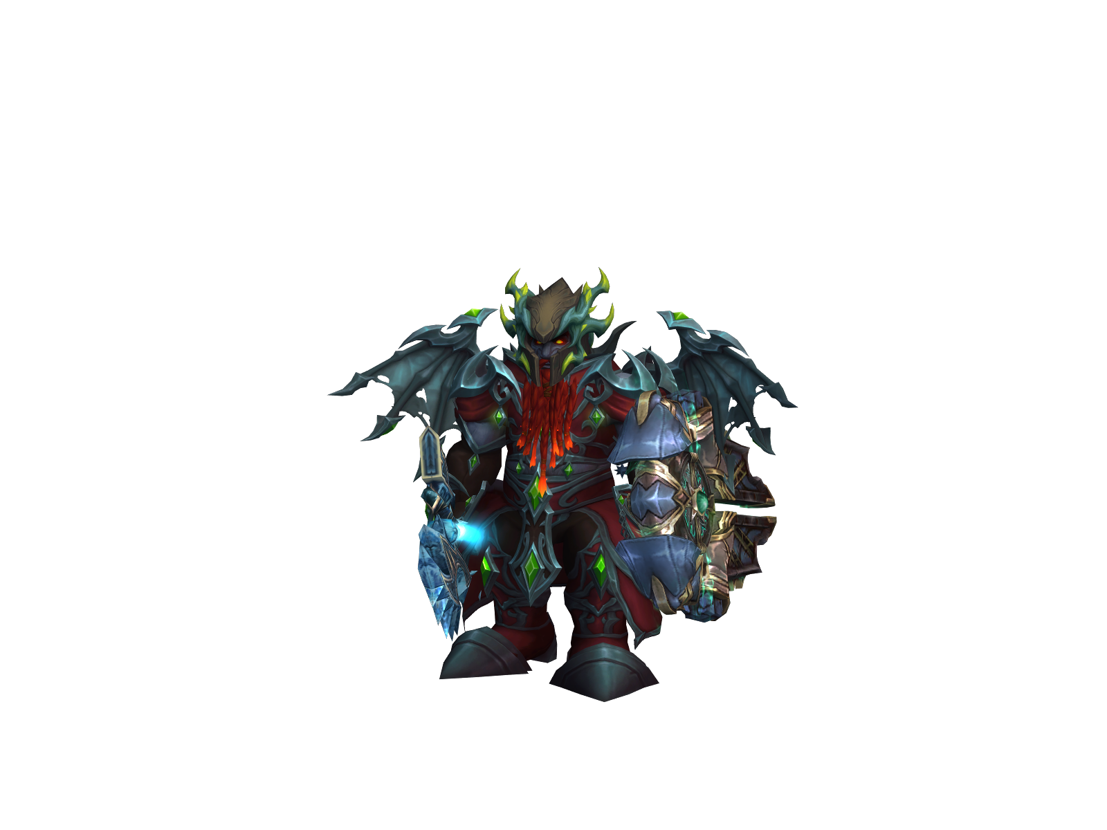 Toxicrevenge 3D character render