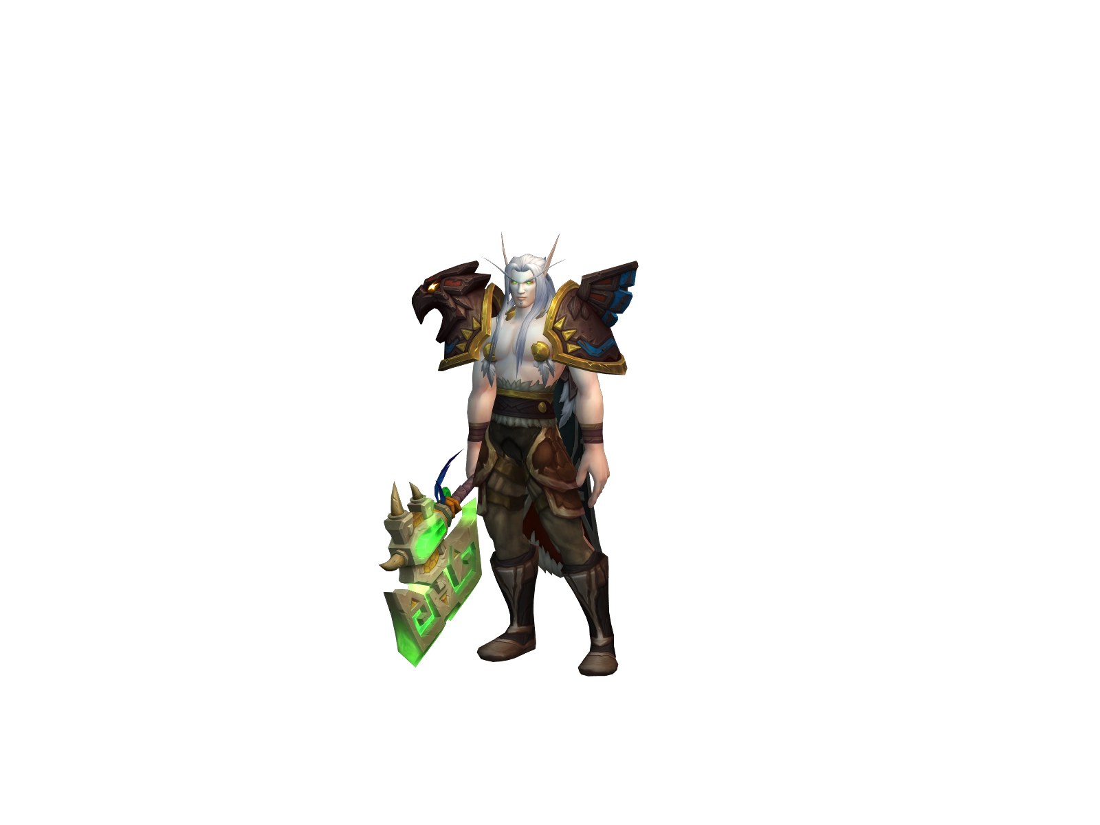 Críxuss 3D character render