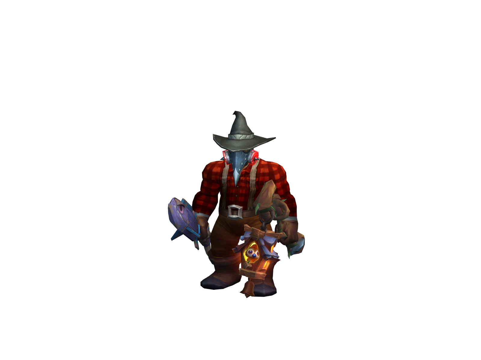Steamonology 3D character render