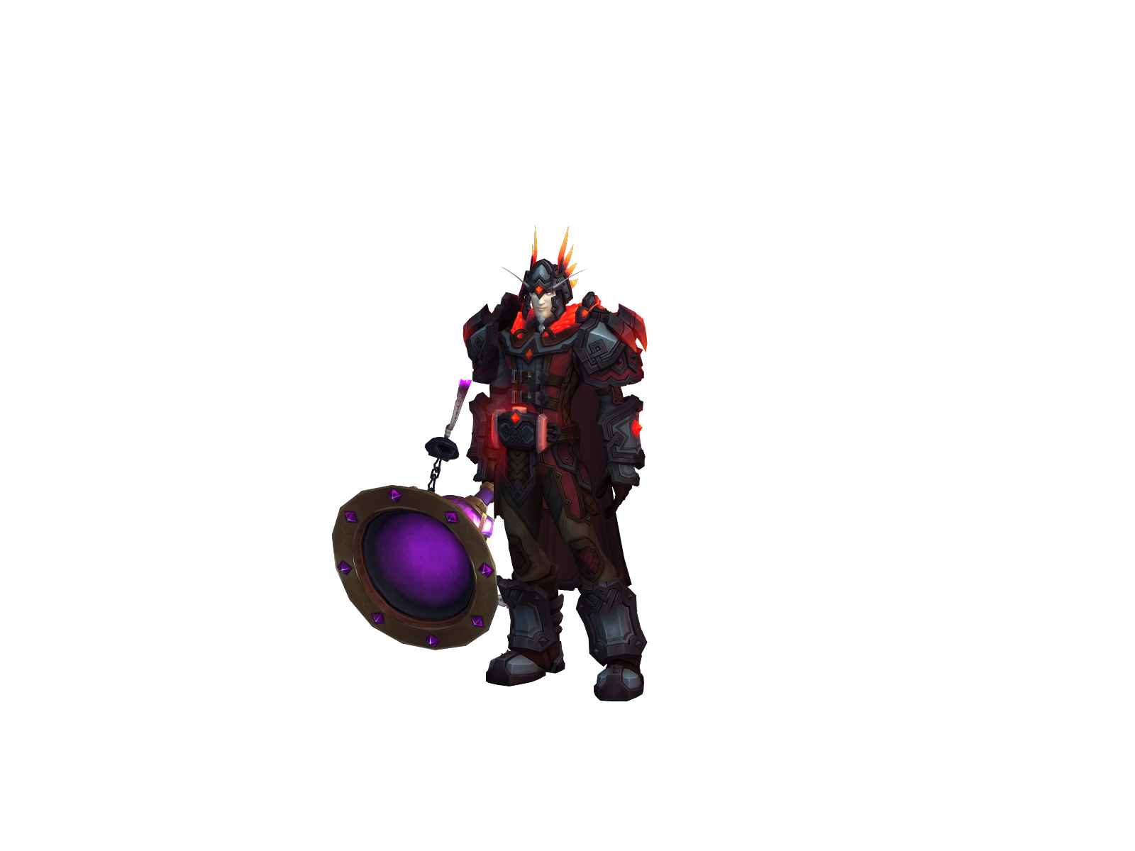 Vaarlock 3D character render