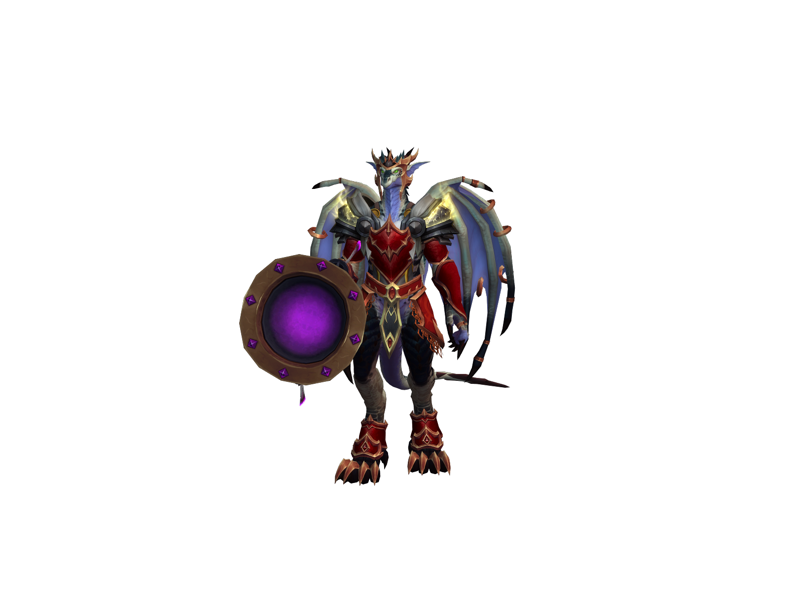 Xhaal 3D character render