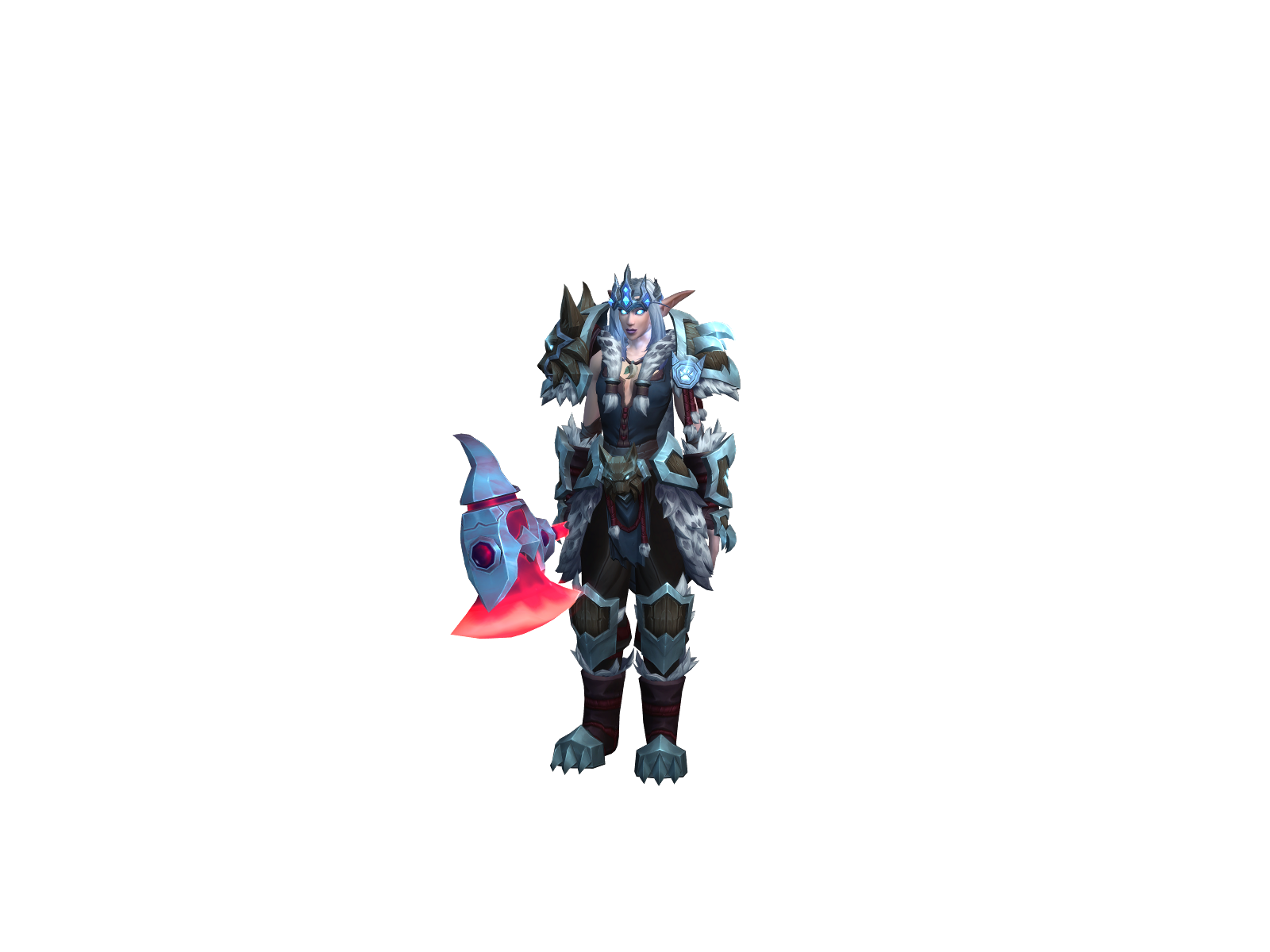 Druidmaycry 3D character render