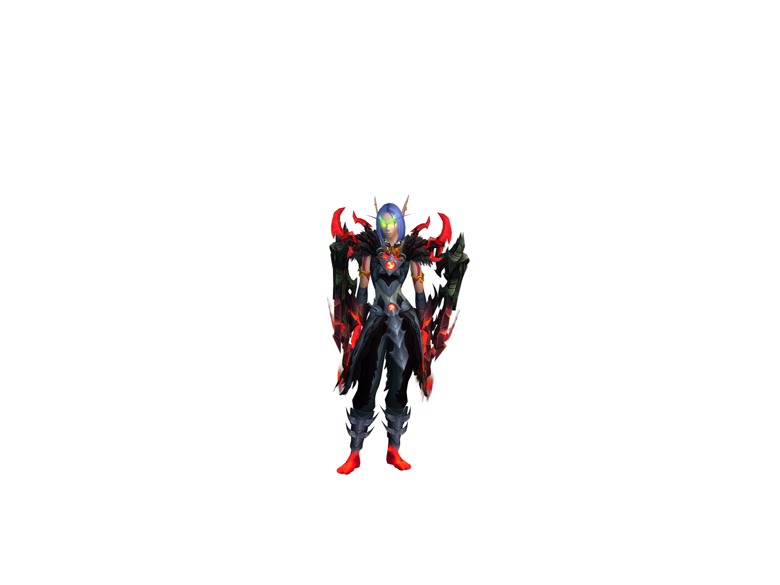 Hughgan 3D character render