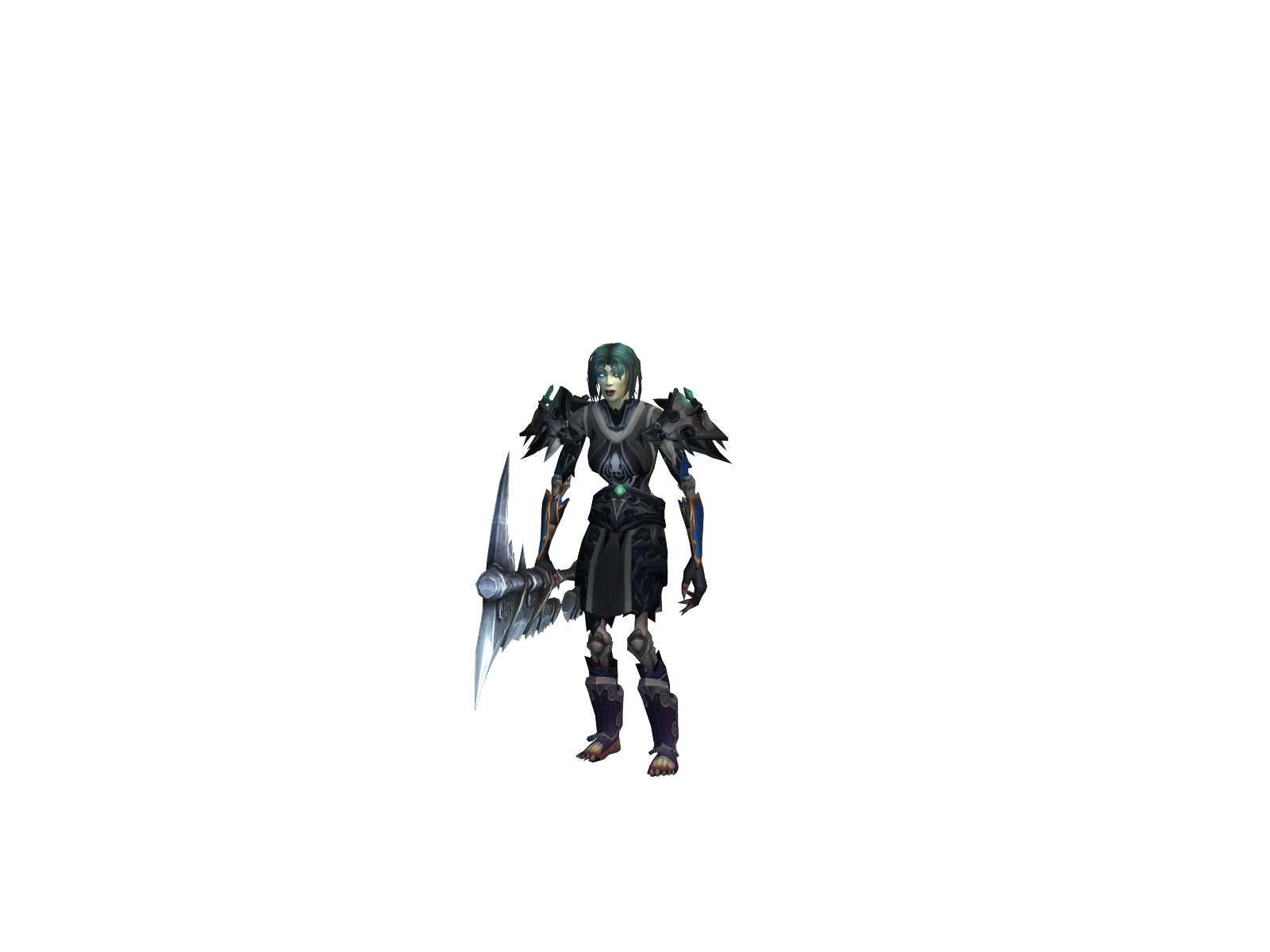 Austmw 3D character render