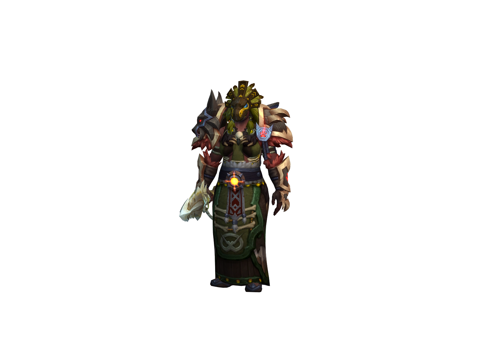 Stormbriar 3D character render