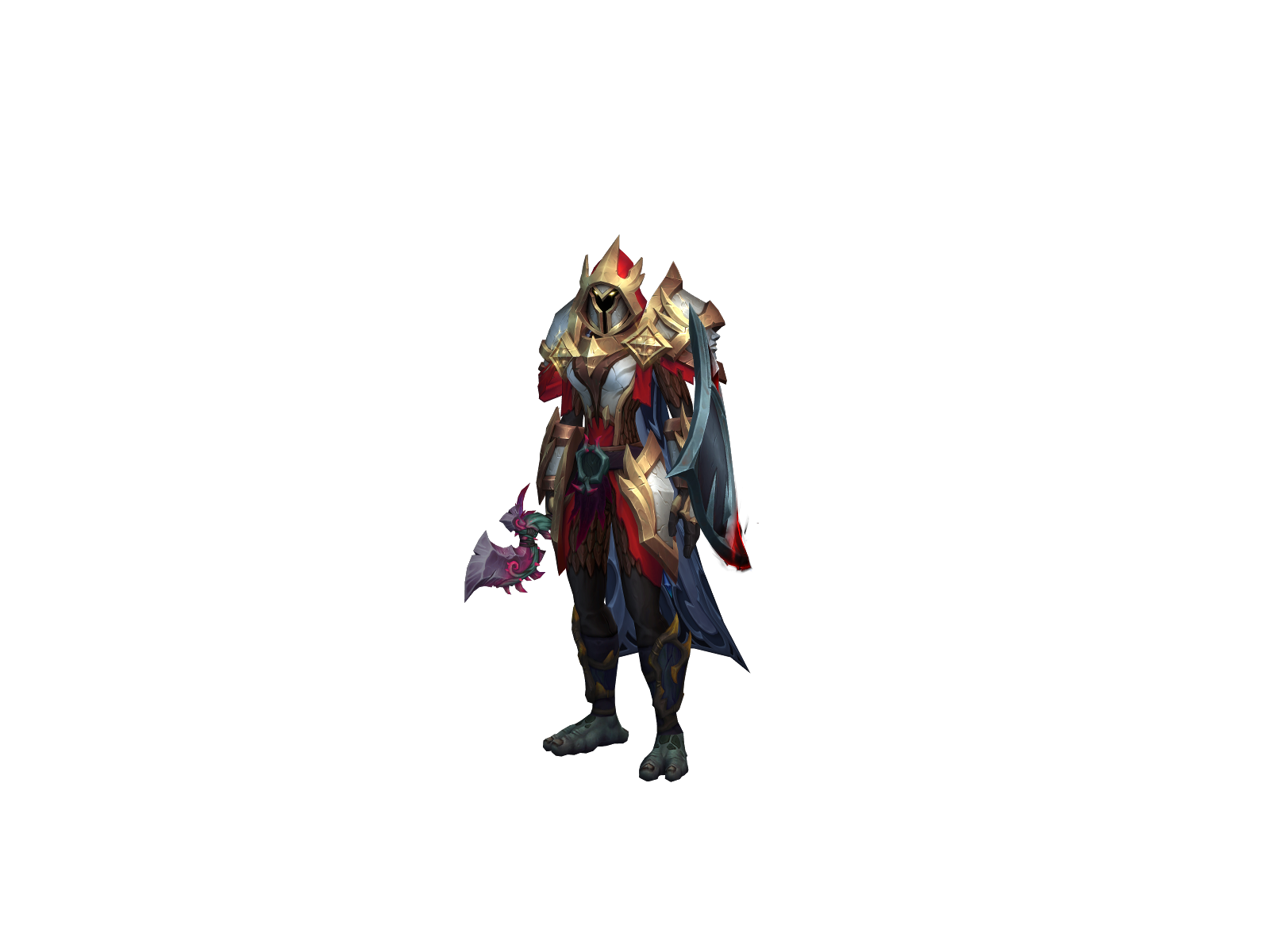 Tamanu 3D character render