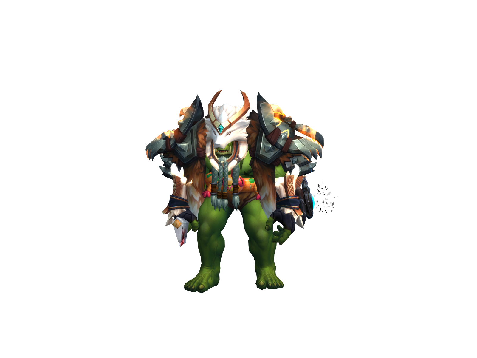 Frostyenema 3D character render