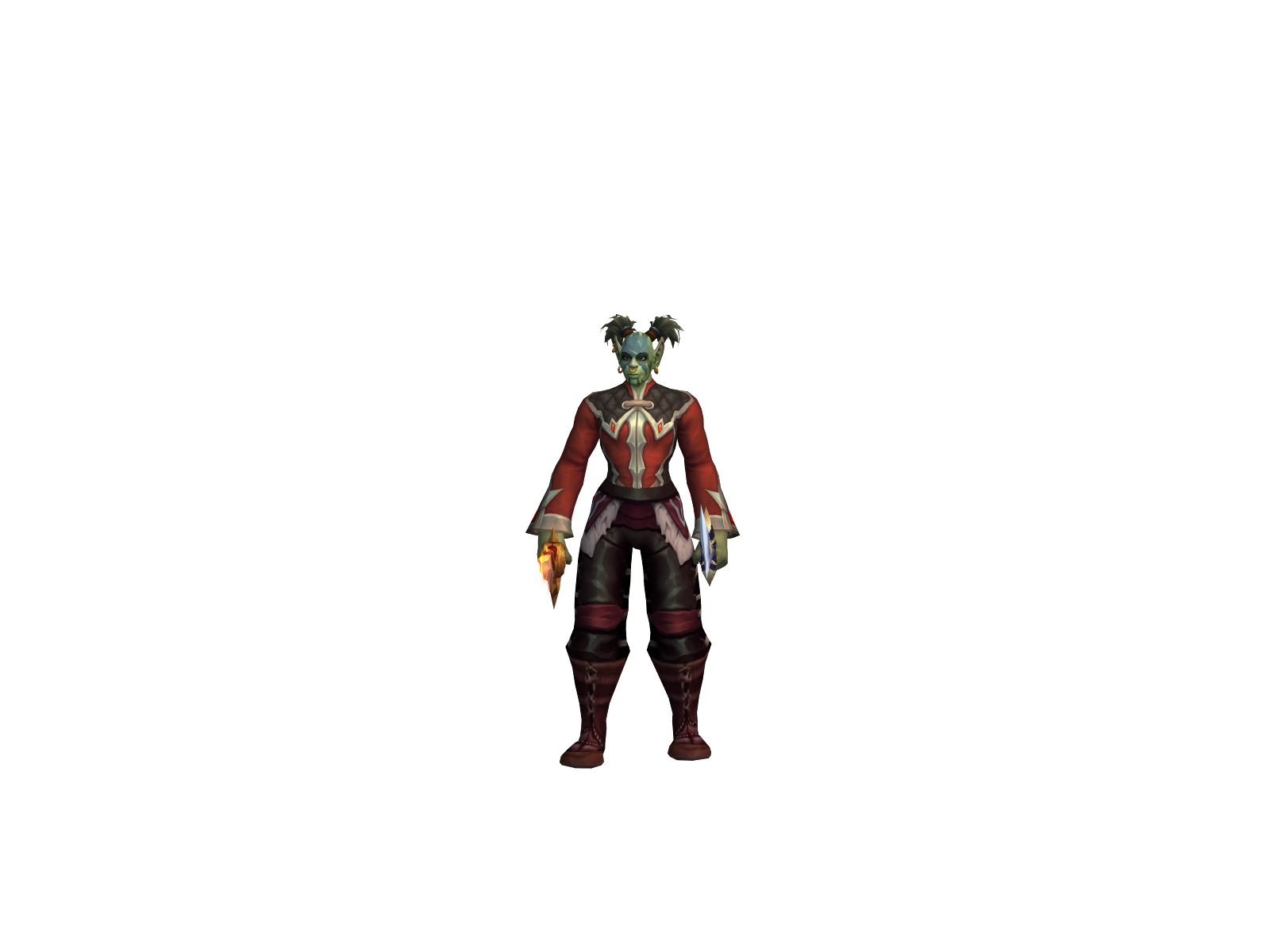 Taeserline 3D character render